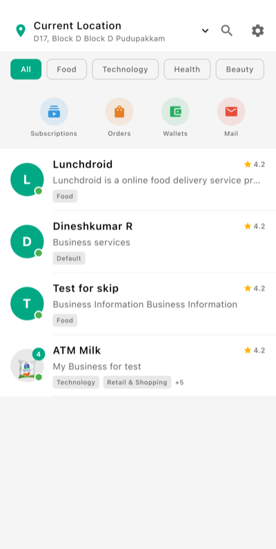 BNM App — discover businesses