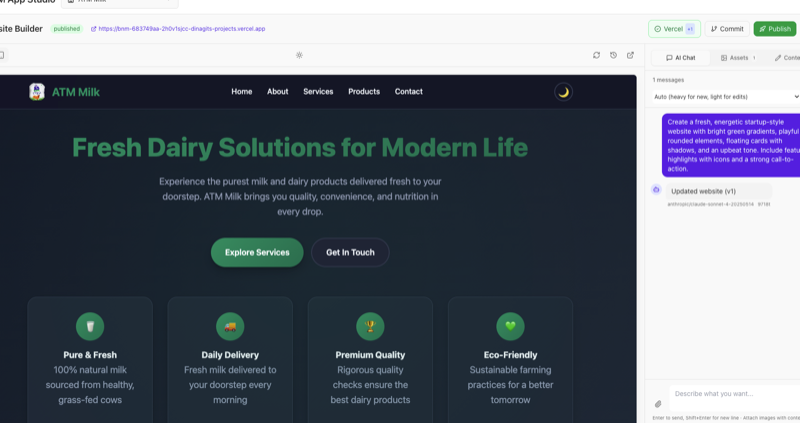 BNM AI Website Builder